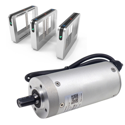 Αγορά 24V DC Servo Motor 100W 2400 Line Encoder Output Torque 9.4nm Για πύλη φραγμού κλίσης σε απευθείας σύνδεση κατασκευή