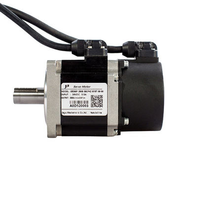 Χαμηλού θορύβου 2500RPM 200W 60mm συνεχές ρεύμα 24V σερβο μηχανών με όχι το κιβώτιο ταχυτήτων